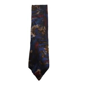 Main Street 100% silk tie